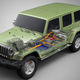 Image for article titled The Electric Jeep Wrangler Concept Looks Like It Was Designed By A High School Shop Class